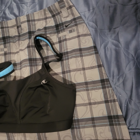 Nike Sporty Skort DriFit Golf Skirt Size 8 Medium +Champion dri fit training bra - Picture 3 of 6
